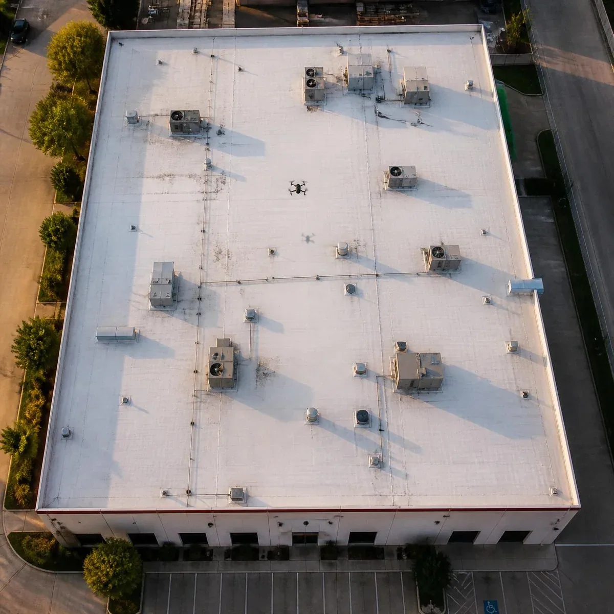 Drone Roof Inspection for Commercial Buildings in Bridgeport, CT Drone Roof Inspection for Commercial Buildings in Bridgeport, CT