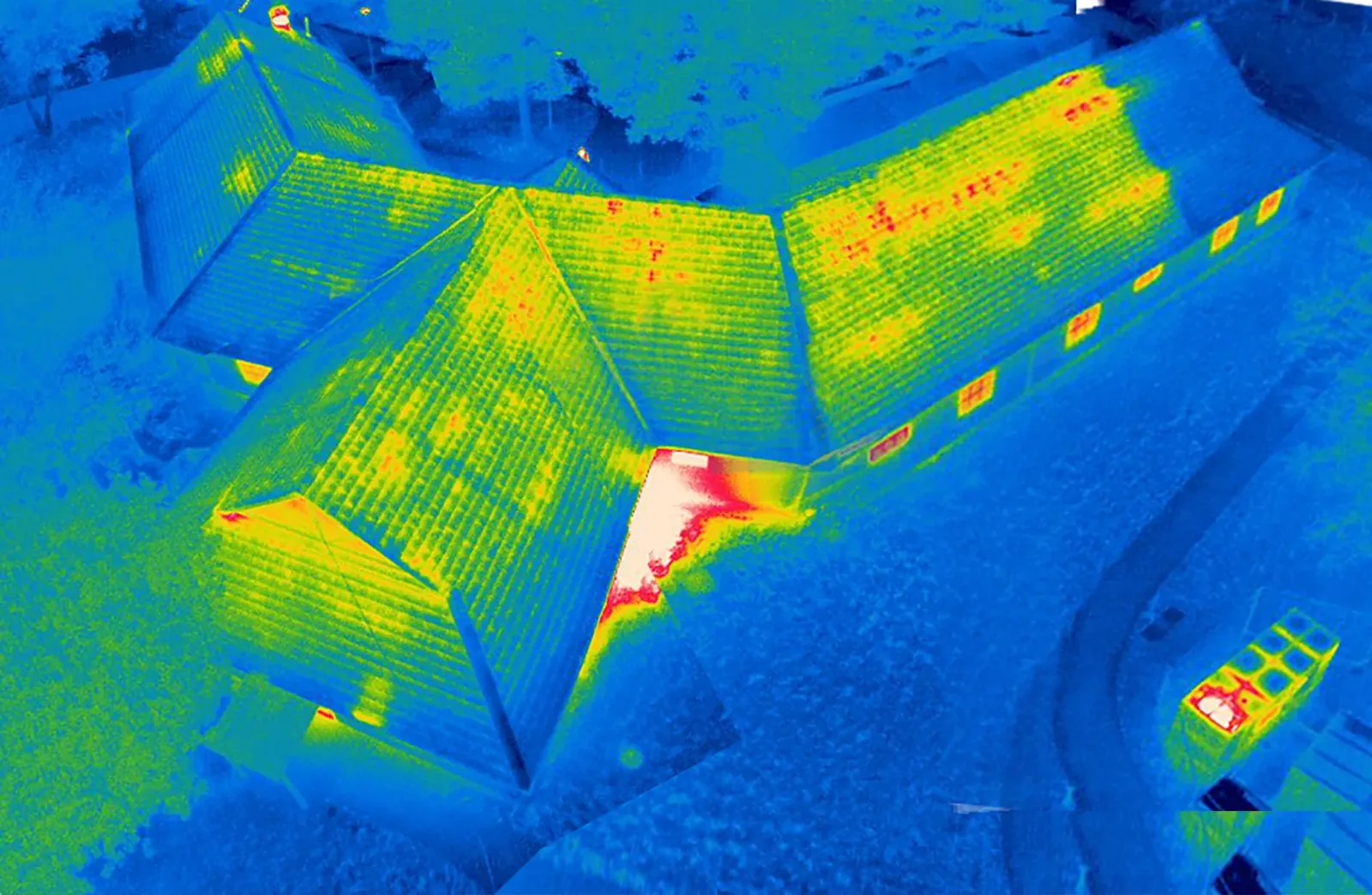 Infrared Roof Moisture Survey in Bridgeport, CT Infrared Roof Moisture Survey in Bridgeport, CT